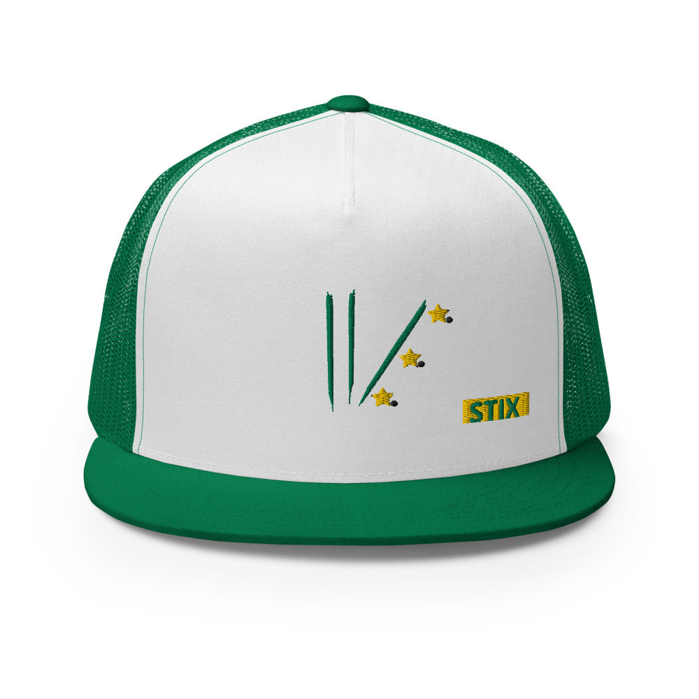 Stix Logo - Green/Gold